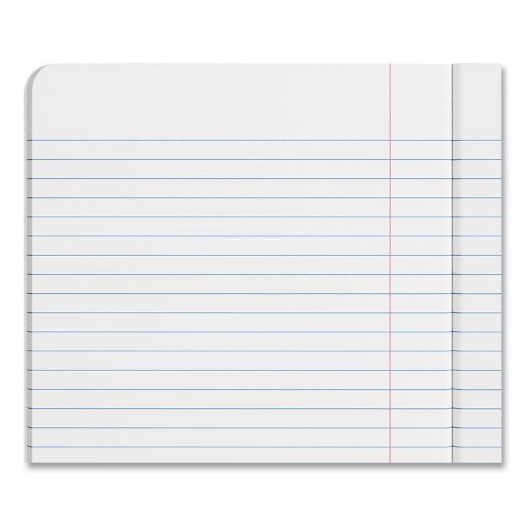 Composition Book, Wide/Legal Rule, Black Marble Cover, (100) 9.75 x 7.5 Sheets, 6/Pack