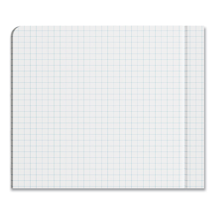 Quad Rule Composition Book, Quadrille Rule (4 sq/in), Black Marble Cover, (100) 9.75 x 7.5 Sheets