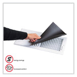Magnetic Vent Covers, 8 x 15 x 0.12, White, 3/Pack