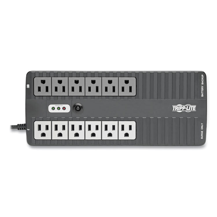 Internet Office Ultra-Compact Desktop Standby Ups, 12 Outlets, 900 Va, 420 J