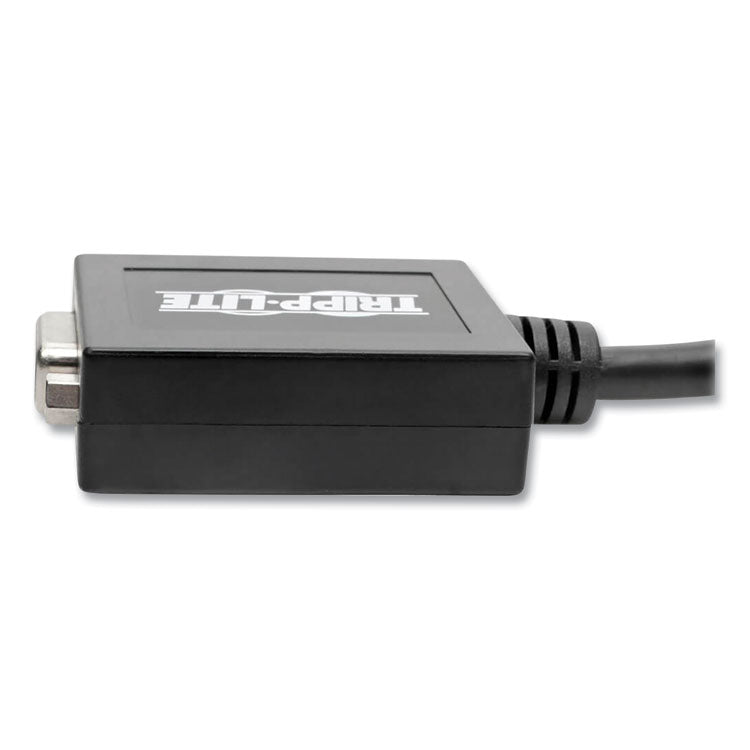 HDMI to VGA with Audio Converter Cable, 6", Black