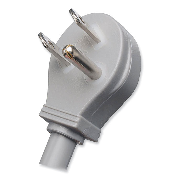 Protect It! Home Computer Surge Protector, 8 AC Outlets, 8 ft Cord, 1,080 J, White