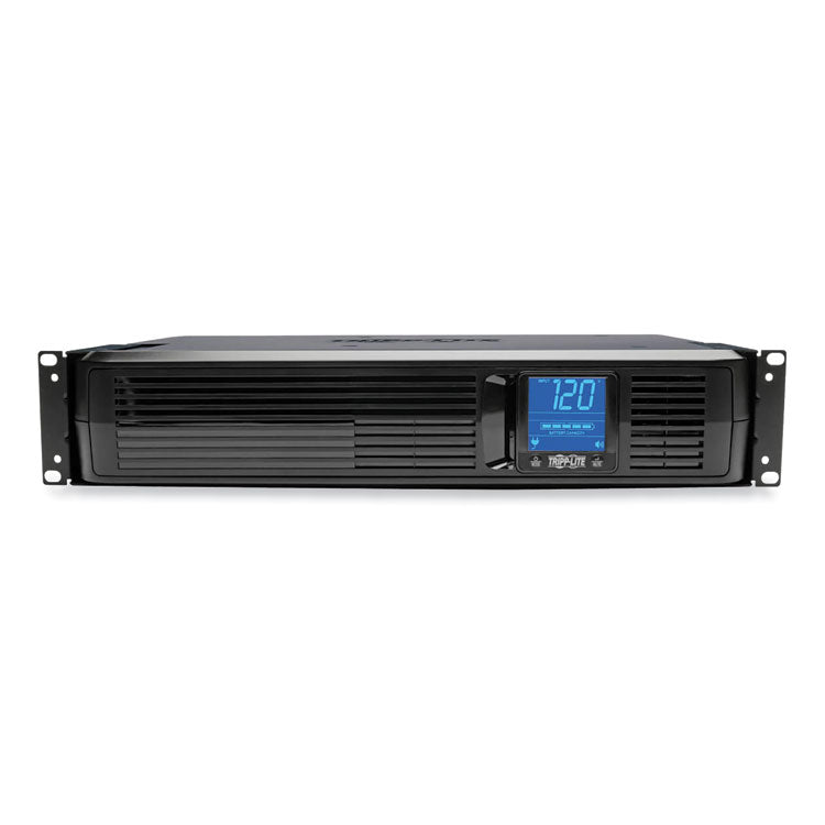 SmartPro LCD Line-Interactive UPS AVR 2U Rack/Tower, 8 Outlets, 1,500 VA, 480 J