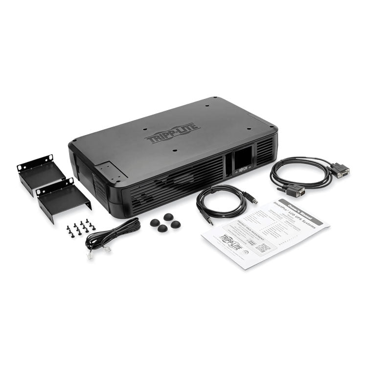 SmartPro LCD Line-Interactive UPS AVR 2U Rack/Tower, 8 Outlets, 1,500 VA, 480 J