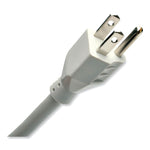 Protect It! Home Computer Surge Protector, 6 AC Outlets, 2 ft Cord, 180 J, Light Gray