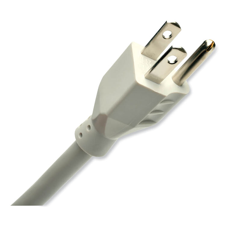 Protect It! Surge Protector, 6 AC Outlets, 6 ft Cord, 790 J, Light Gray