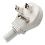 Protect It! Surge Protector, 8 AC Outlets, 25 ft Cord, 1,440 J, Light Gray