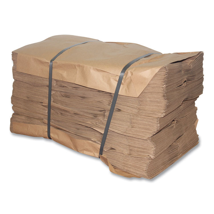Kraft Paper Bags, Rope Handles, 13" x 7" x 17", Kraft, 250/Carton