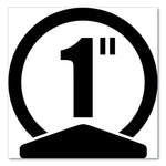 Hanging Storage Flexible Non-View Binder With Round Rings, 3 Rings, 1" Capacity, 11 X 8.5, Green