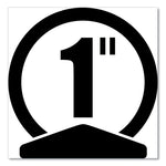 Hanging Storage Flexible Non-View Binder With Round Rings, 3 Rings, 1" Capacity, 11 X 8.5, Black