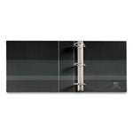 Heavy-Duty Non Stick View Binder With Durahinge And Slant Rings, 3 Rings, 3" Capacity, 11 X 8.5, Black, (5600)