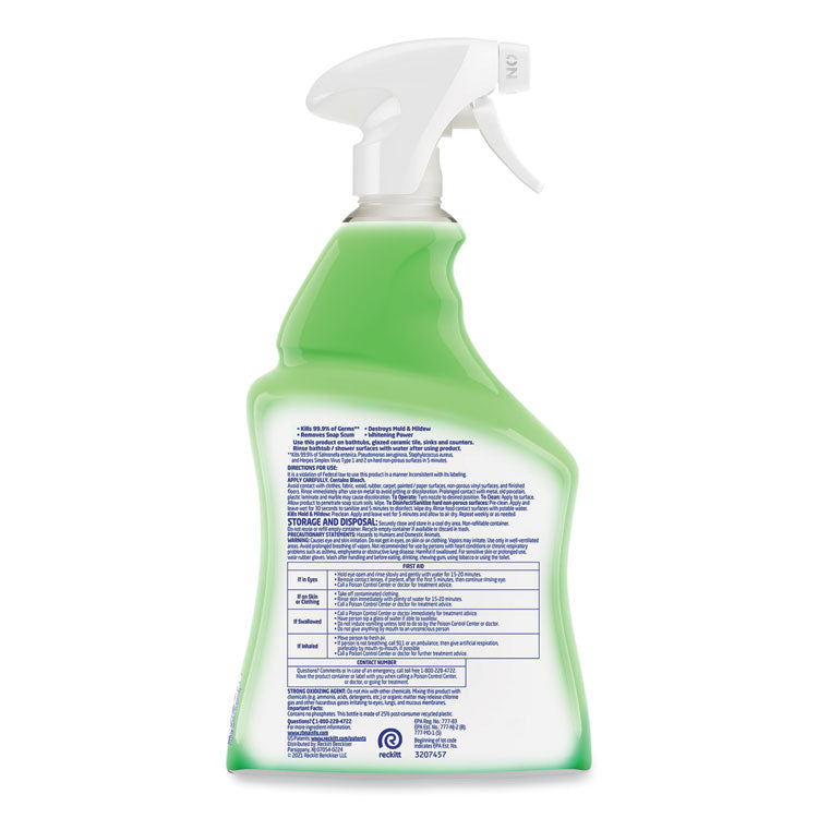 Multi-Purpose Cleaner With Bleach, 32 Oz Spray Bottle, 12/carton