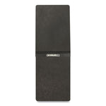 Pressboard Report Cover With Reinforced Top Hinge, Two-Prong Metal Fastener, 2" Capacity, 8.5 X 11, Black/black