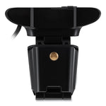 CyberTrack H5 1080P HD USB AutoFocus Webcam with Microphone, 1920 pixels x 1080 pixels, 2 Mpixels, Black