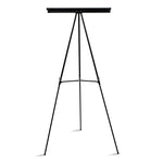 Telescoping Tripod Display Easel, Adjusts 35" To 64" High, Metal, Black