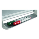 In-Out Magnetic Dry Erase Board, 18-Person Tracking, 36" x 24", White Surface, Satin Aluminum Frame