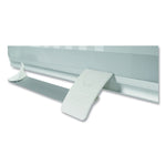 In-Out Magnetic Dry Erase Board, 18-Person Tracking, 36" x 24", White Surface, Satin Aluminum Frame