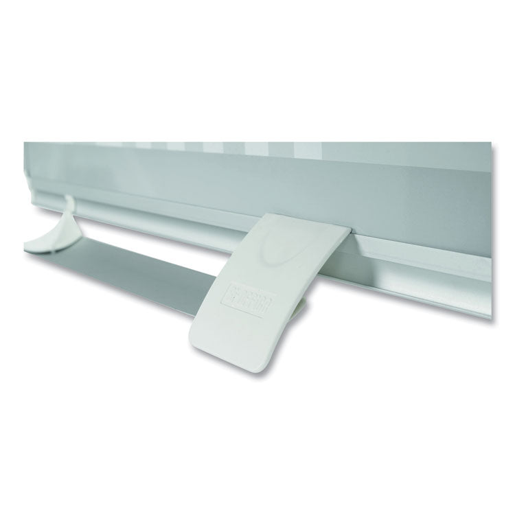 In-Out Magnetic Dry Erase Board, 18-Person Tracking, 36" x 24", White Surface, Satin Aluminum Frame