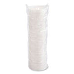 Lift n' Lock Plastic Hot Cup Lids, Fits 8 oz Hot Cups, White, 1,000/Carton
