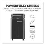 Powershred 225ci 100% Jam Proof Cross-Cut Shredder, 22 Manual Sheet Capacity