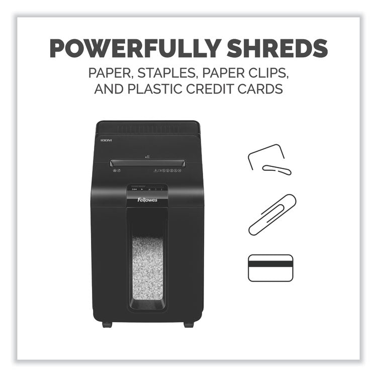 Automax 100m Auto Feed Micro-Cut Shredder, 100 Auto/10 Manual Sheet Capacity