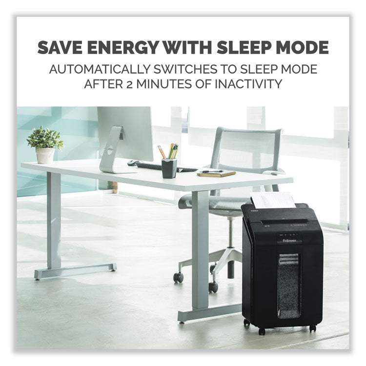 Automax 100m Auto Feed Micro-Cut Shredder, 100 Auto/10 Manual Sheet Capacity