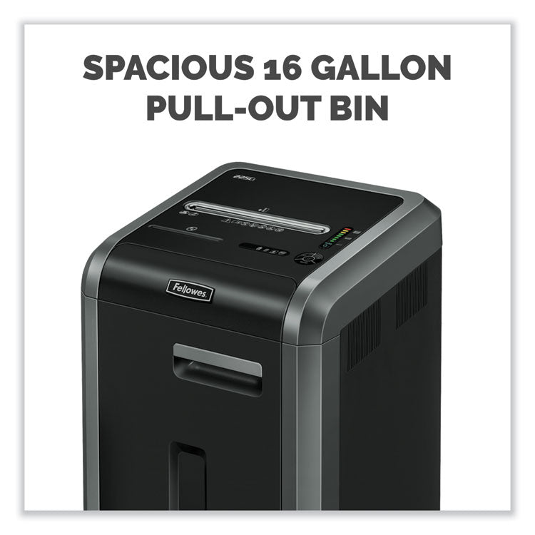 Powershred 225ci 100% Jam Proof Cross-Cut Shredder, 22 Manual Sheet Capacity