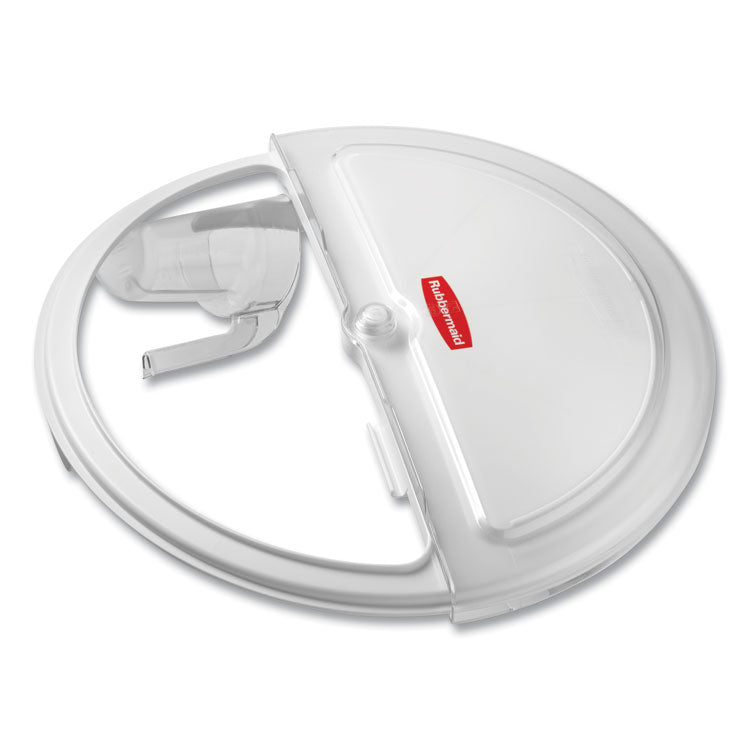 ProSave Sliding Lid Conversion Kit for Brute Containers, 23.5" Diameter x 5.25" h, White, Plastic