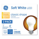 Classic Led Non-Dim A19 Light Bulb, 12 W, Soft White, 2/pack