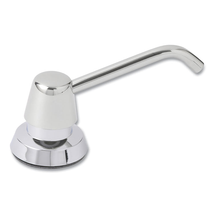 Contura Lavatory-Mounted Soap Dispenser, 34 Oz, 3.31 X 4 X 17.63, Chrome/stainless Steel