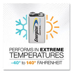 Industrial Lithium 9v Battery, 9 V, 12/box