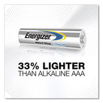 Industrial Lithium Aaa Battery, 1.5 V, 4/pack, 6 Packs/box