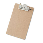 Recycled Hardboard Archboard Clipboard, 2.5" Clip Capacity, Holds 8.5 x 11 Sheets, Brown