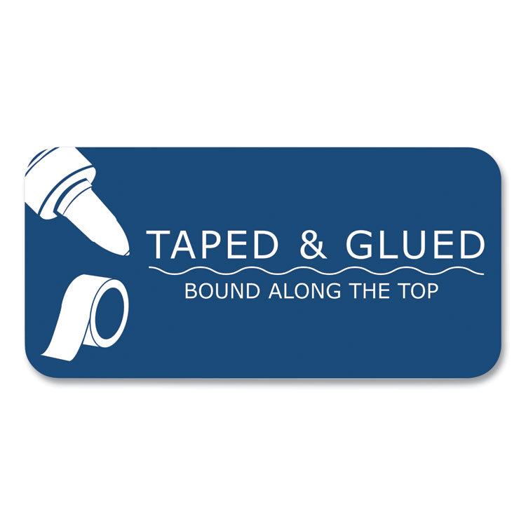 Usda Certified Bio-Preferred Legal Pad, Wide/legal Rule, 40 White 8.5 X 11.75 Sheets, 12/pack