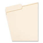 Manila File Folders, 1/3-Cut Tabs: Left Position, Letter Size, 0.75" Expansion, Manila, 100/Box