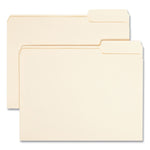 Manila File Folders, 1/3-Cut Tabs: Right Position, Letter Size, 0.75" Expansion, Manila, 100/Box