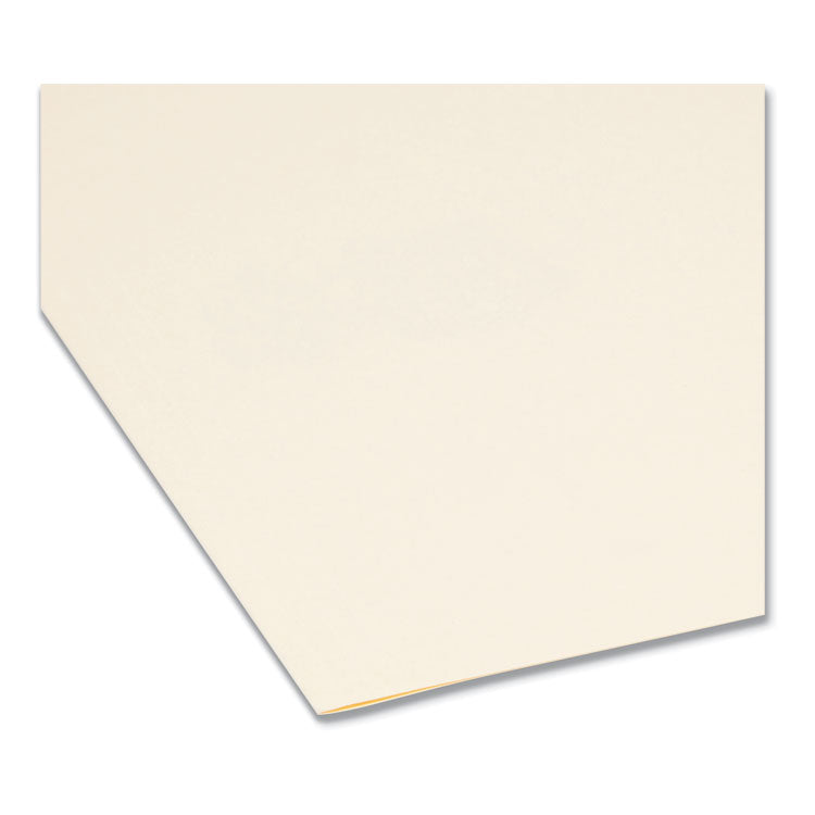 Manila File Folders, 1/3-Cut Tabs: Right Position, Letter Size, 0.75" Expansion, Manila, 100/Box