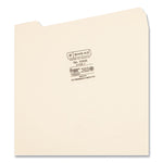 Reinforced Tab Manila File Folders, 1/3-Cut Tabs: Left Position, Letter Size, 0.75" Expansion, 11-pt Manila, 100/Box