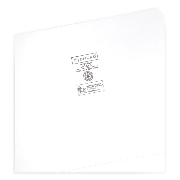 Reinforced Top Tab Colored File Folders, Straight Tabs, Letter Size, 0.75" Expansion, White, 100/Box