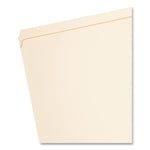 Top Tab Fastener Folders, Straight Tabs, 0.75" Expansion, 1 Fastener, Letter Size, Manila Exterior, 50/Box