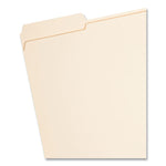 Top Tab Fastener Folders, 1/3-Cut Tabs: Assorted, 0.75" Expansion, 1 Fastener, Letter Size, Manila Exterior, 50/Box