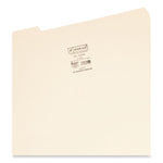 Reinforced Tab Manila File Folders, 1/3-Cut Tabs: Assorted, Legal Size, 0.75" Expansion, 11-pt Manila, 100/Box