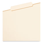 Reinforced Tab Manila File Folders, 1/3-Cut Tabs: Center Position, Legal Size, 0.75" Expansion, 11-pt Manila, 100/Box
