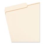 Reinforced Tab Manila File Folders, 1/3-Cut Tabs: Assorted, Legal Size, 0.75" Expansion, 14-pt Manila, 100/Box