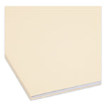 Top Tab Fastener Folders, 1/3-Cut Tabs: Assorted, 0.75" Expansion, 2 Fasteners, Legal Size, Manila Exterior, 50/Box