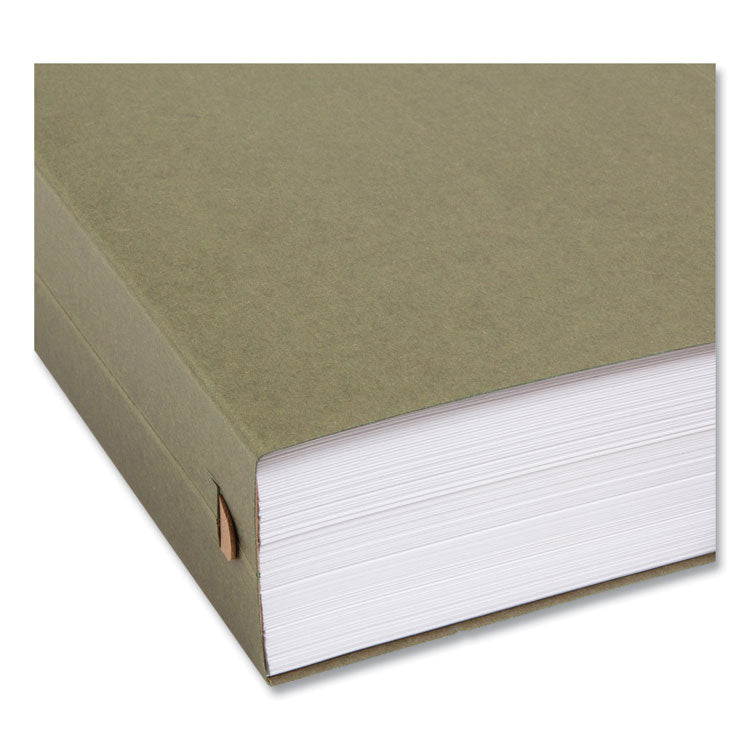 Box Bottom Hanging File Folders, 2" Capacity, Legal Size, Standard Green, 25/Box