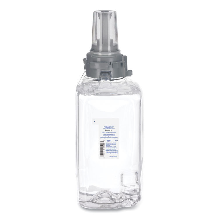 Clear and Mild Foam Hand Wash Refill, Unscented, 1,250 mL, 3/Carton
