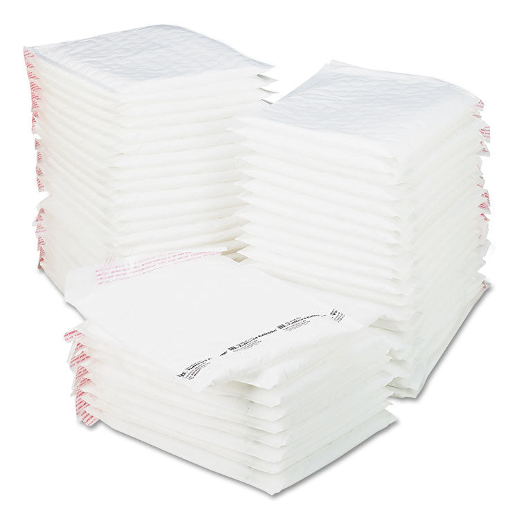 Jiffy TuffGard Extreme Self-Seal Mailer,#4, Barrier Bubble Air Cell Cushion, Self-Adhesive Closure, 9.5 x 14.5, White,50/CT