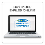 1099-NEC + 1096 Tax Form Bundle, Inkjet/Laser, Fiscal Year: 2023, 5-Part, 8.5 x 3.67, 3 Forms/Sheet, 24 Forms Total