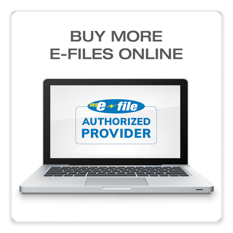 1099-NEC + 1096 Tax Form Bundle, Inkjet/Laser, Fiscal Year: 2023, 5-Part, 8.5 x 3.67, 3 Forms/Sheet, 24 Forms Total